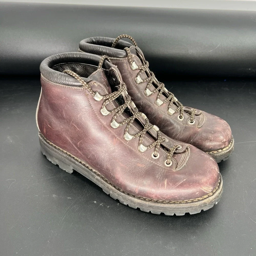 Calzaturificio The‎ Alps By Fabiano Welted Mountain Hiking Boots Sz 36 / 7.5